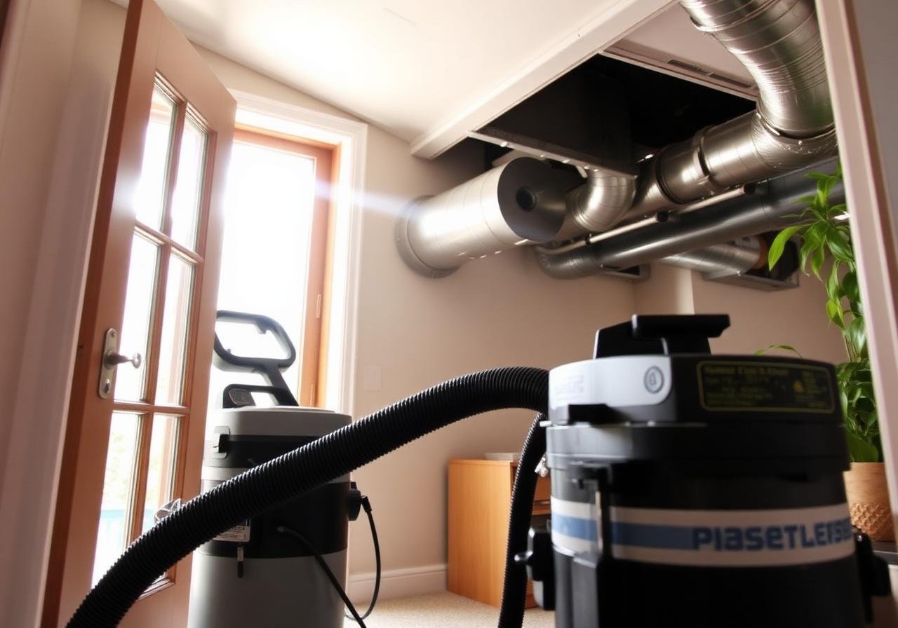 Professional duct cleaning equipment